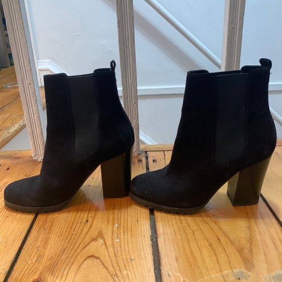 Coach Suede Ankle Booties - Picture 1 of 6